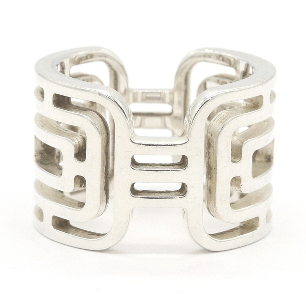 HERMES Silver Ring